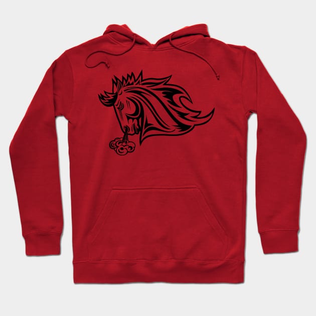 Angry Horse Hoodie by SWON Design